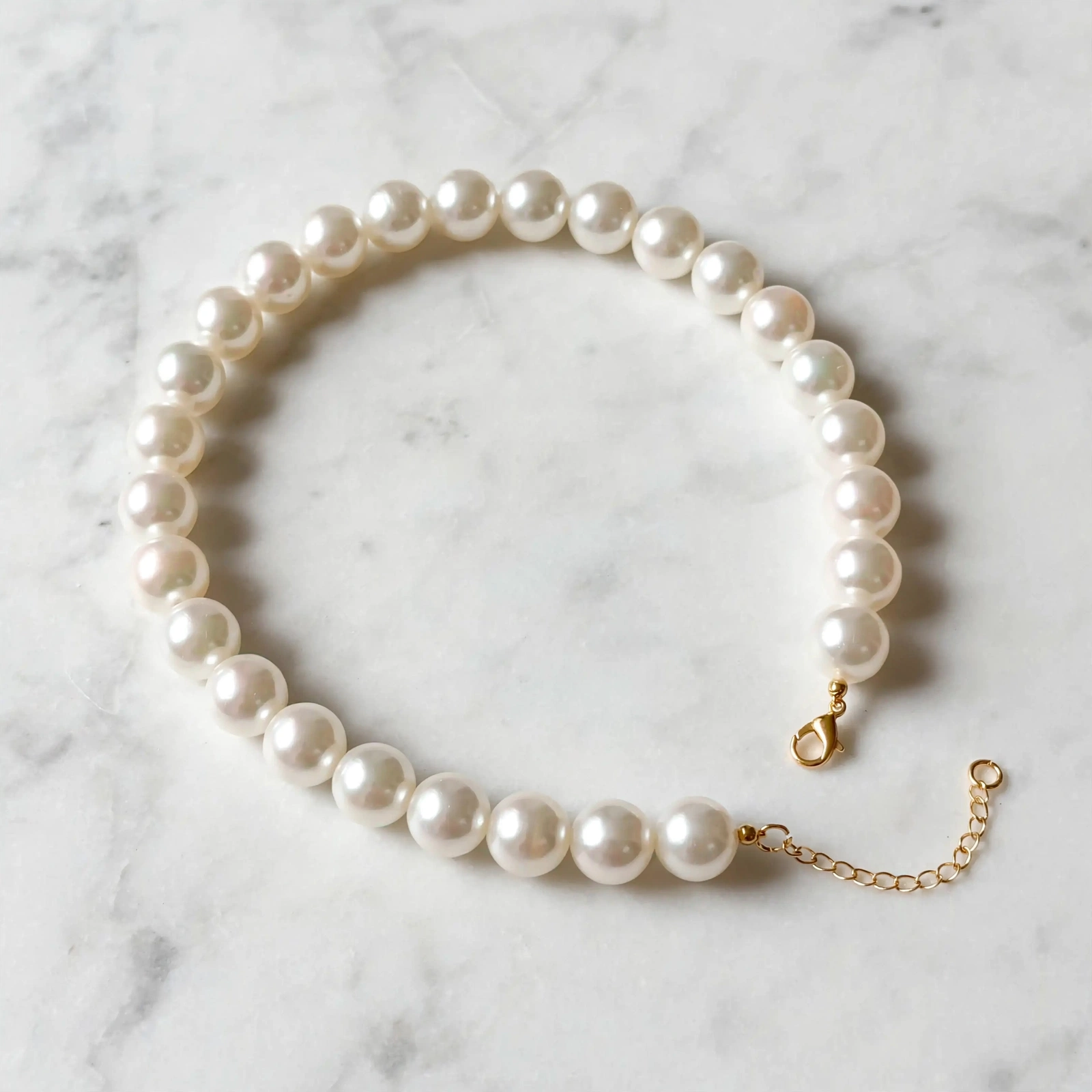 Collar Perlas Classy Golden foto 2